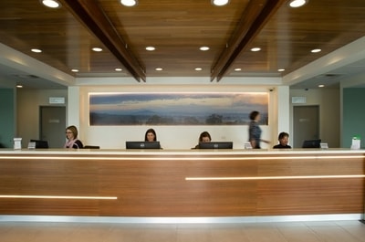 Desk inside Canberra Vasectomy Building